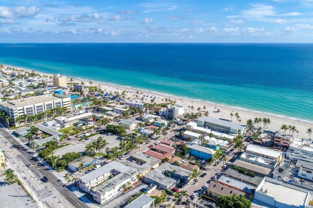 Lovely 1Br W Parking Space & Walk To The Beach #7 好莱坞 外观 照片